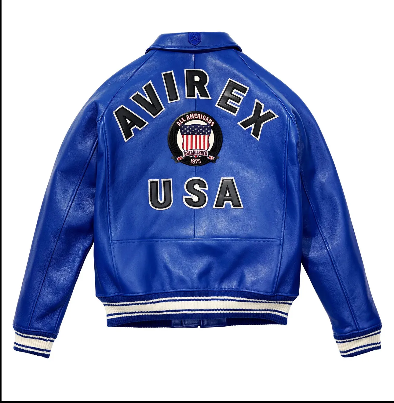 Avirex- Icon Jacket- Mazarine Blue