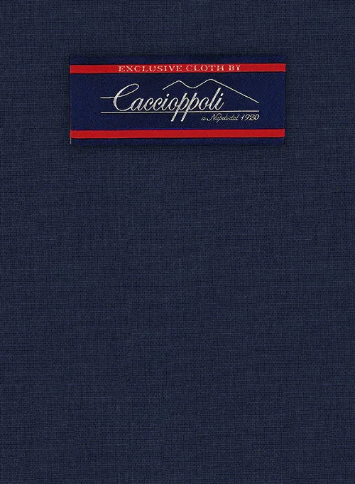 Caccioppoli Wool Blue Sorne Suit