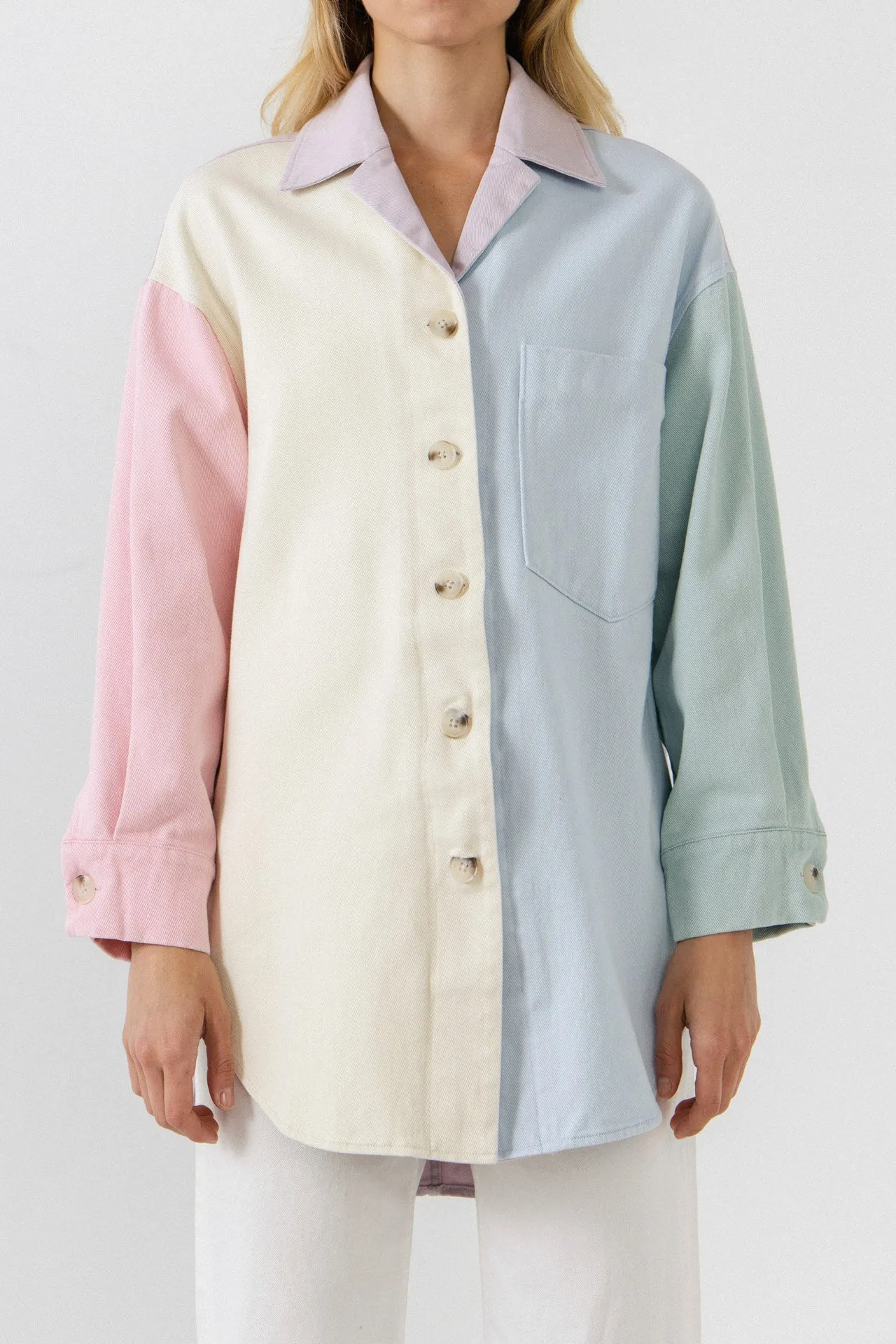 English Factory - Oversized Shirts Jacket