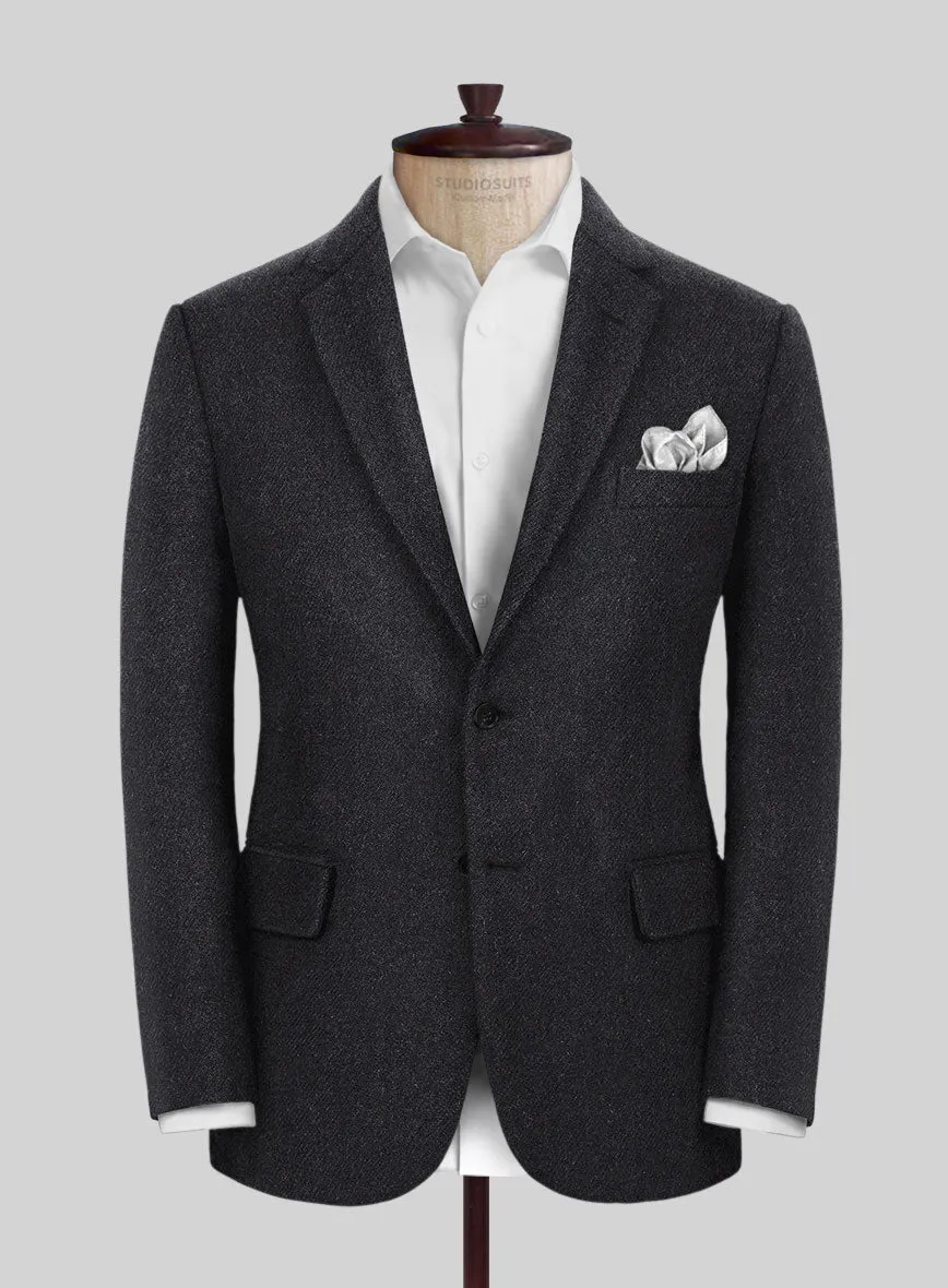 Highlander Charcoal Tweed Suit