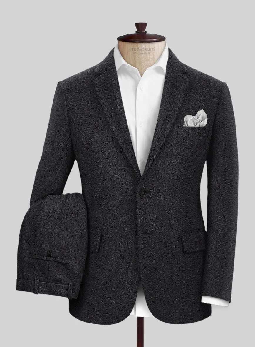 Highlander Charcoal Tweed Suit