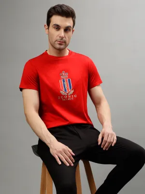 Iconic Red Fashion Regular fit T-Shirts