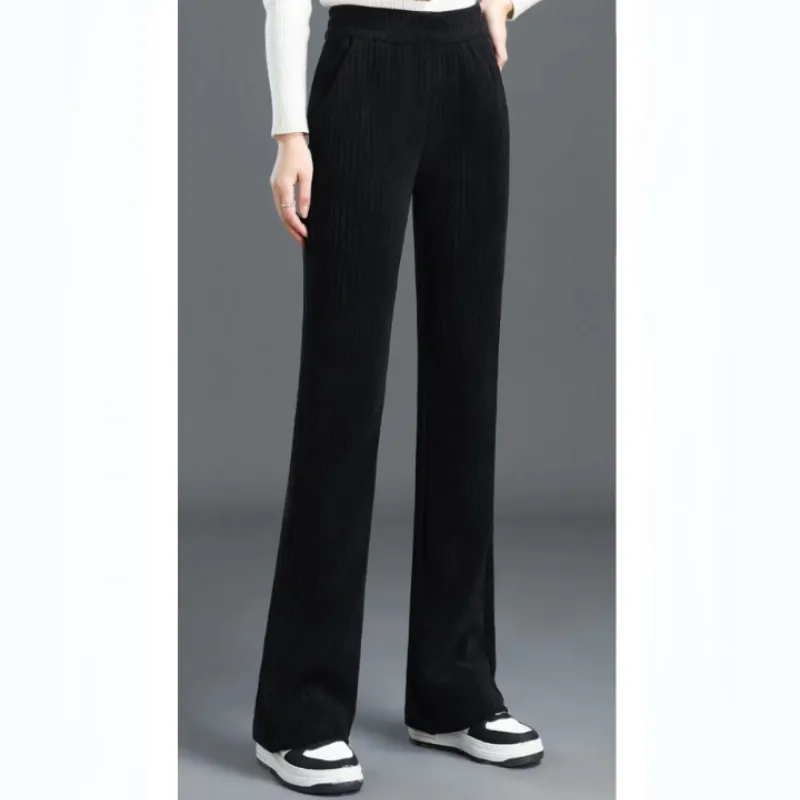 Jasmine™ | High-Waisted Stretch Corduroy Wide-Leg Pants