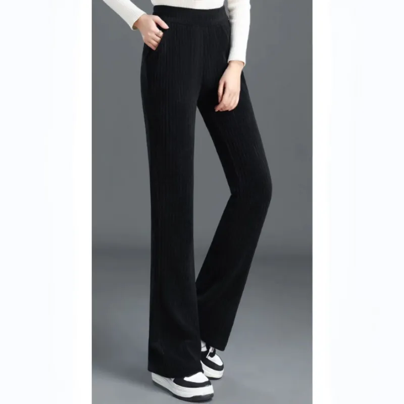 Jasmine™ | High-Waisted Stretch Corduroy Wide-Leg Pants