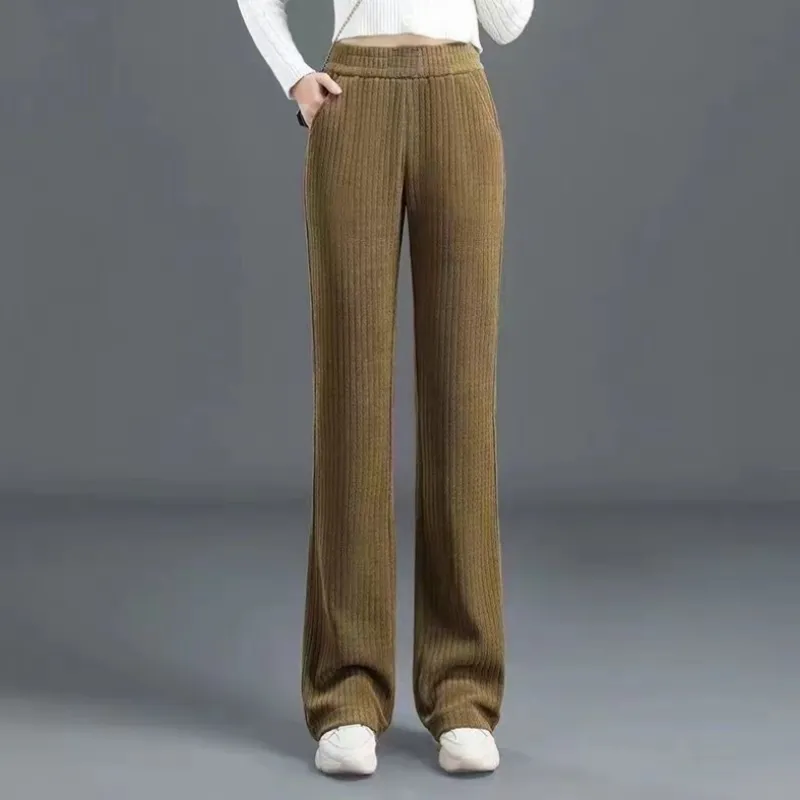 Jasmine™ | High-Waisted Stretch Corduroy Wide-Leg Pants