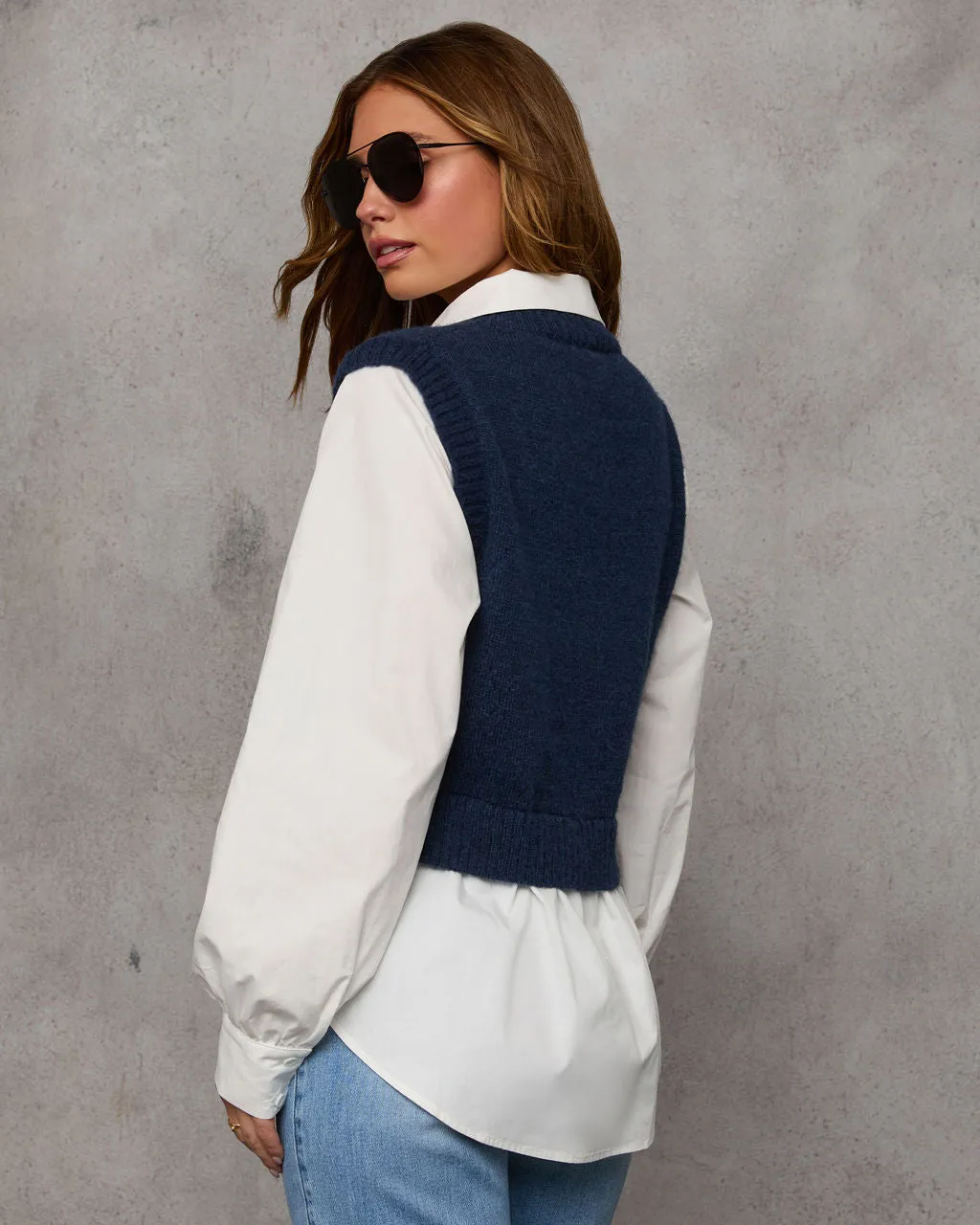 Keep It Classic Twofer Layered Sweater Vest