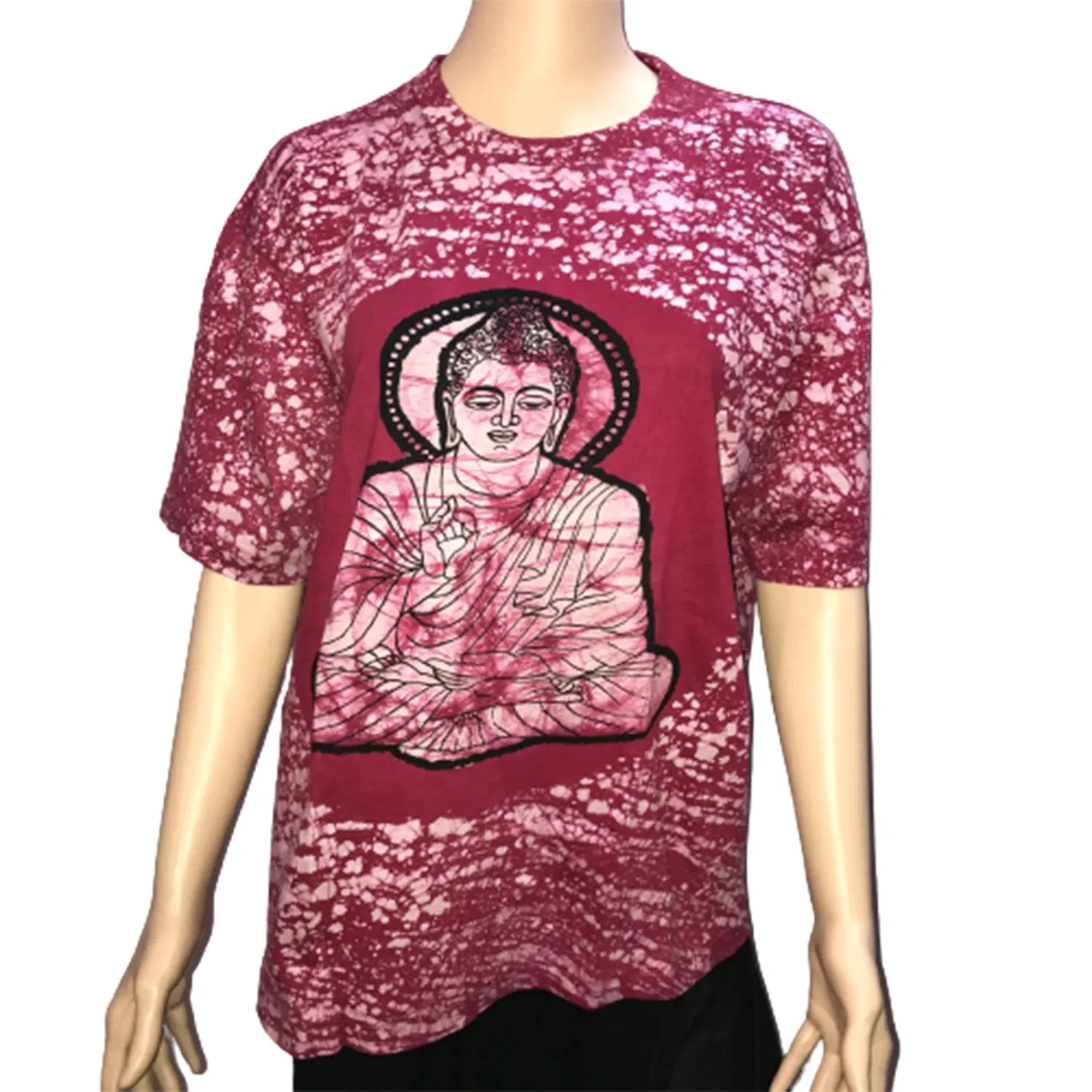 Lord Buddha Logo Round Neck T-Shirt