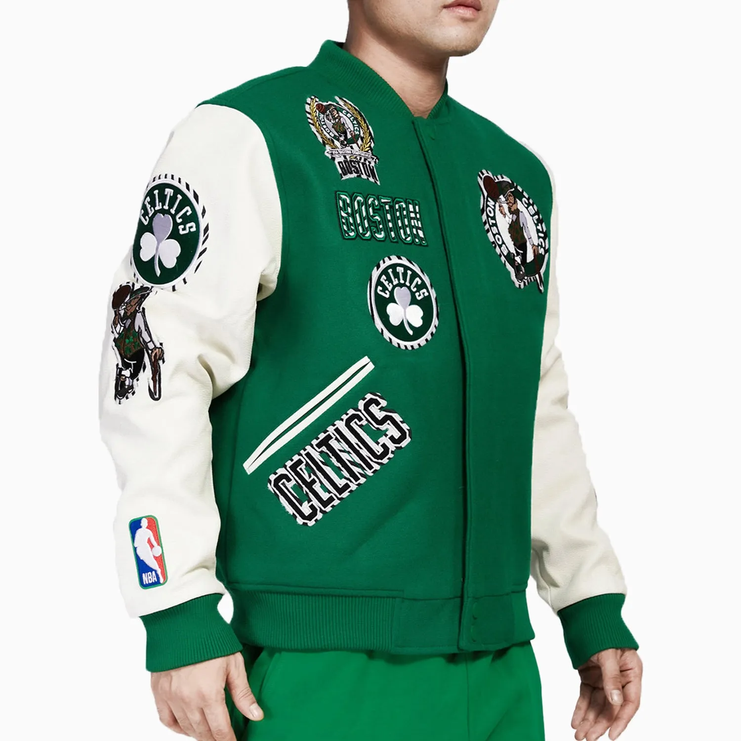 Men's Boston Celtics NBA Varsity Jacket