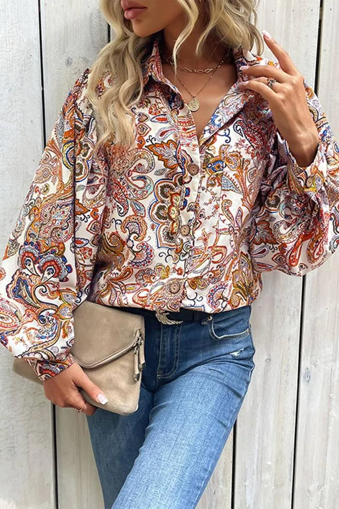 Multi Pattern Blouse