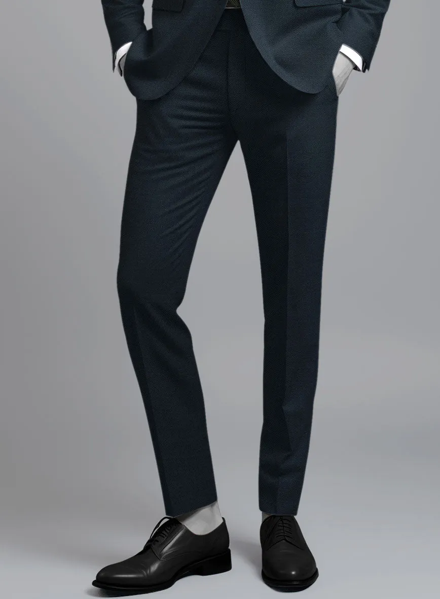 Napolean Stretch Sailor Blue Wool Suit