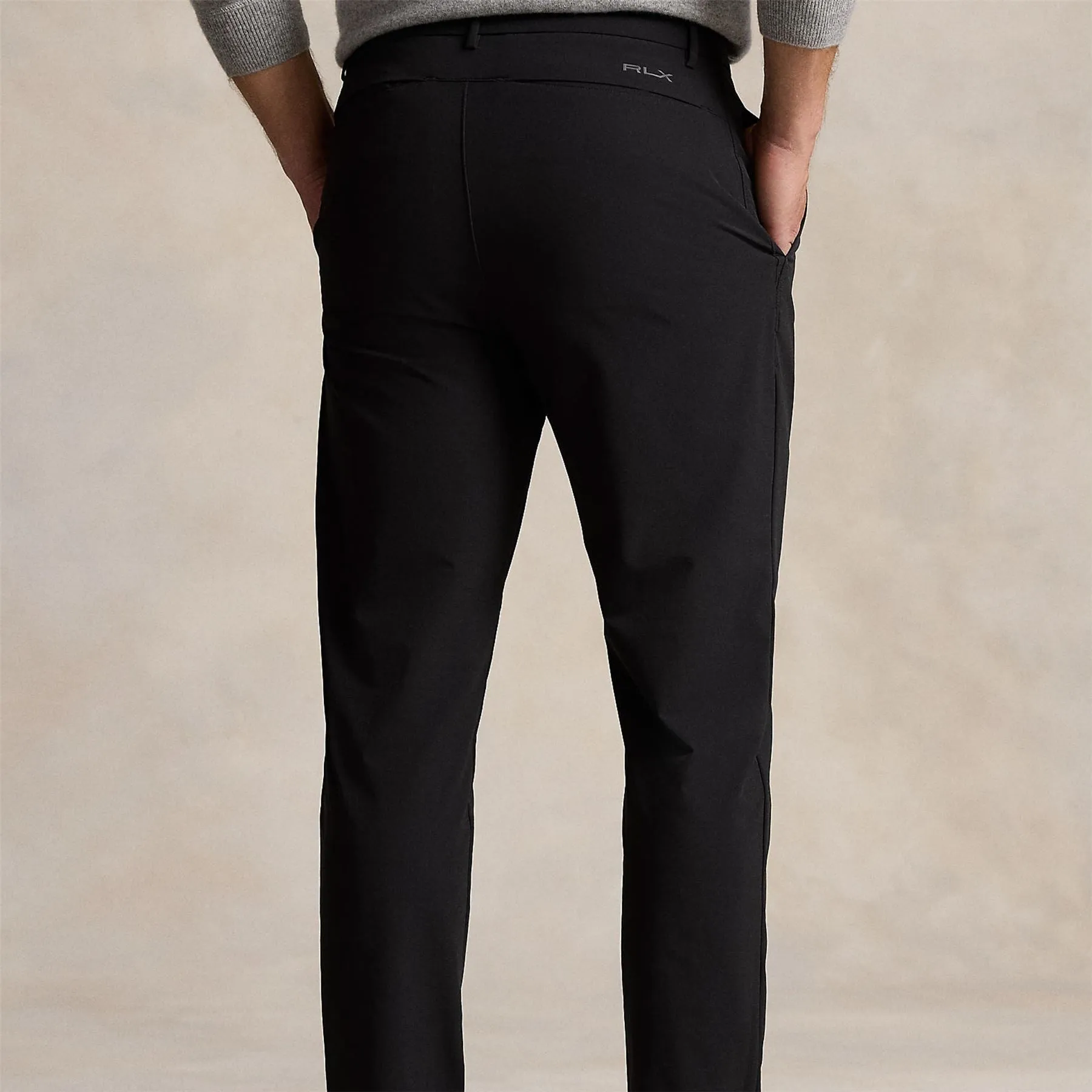 RLX Matte Stretch Nylon Pants Polo Black - 2024