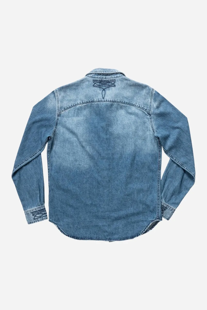 Sendero Provisions The Yoakam Button Up Long Sleeve Denim Shirt