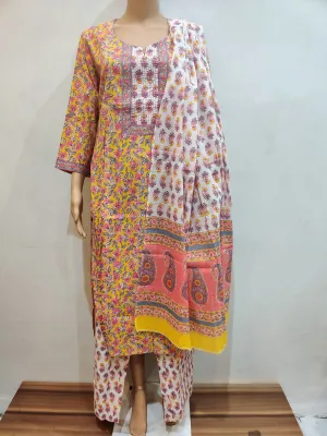 Silene Kurta pant dupatta set