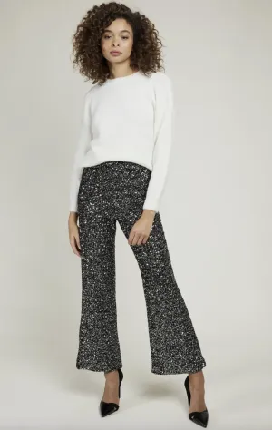 The Jinxie Sequin Pant - Charcoal