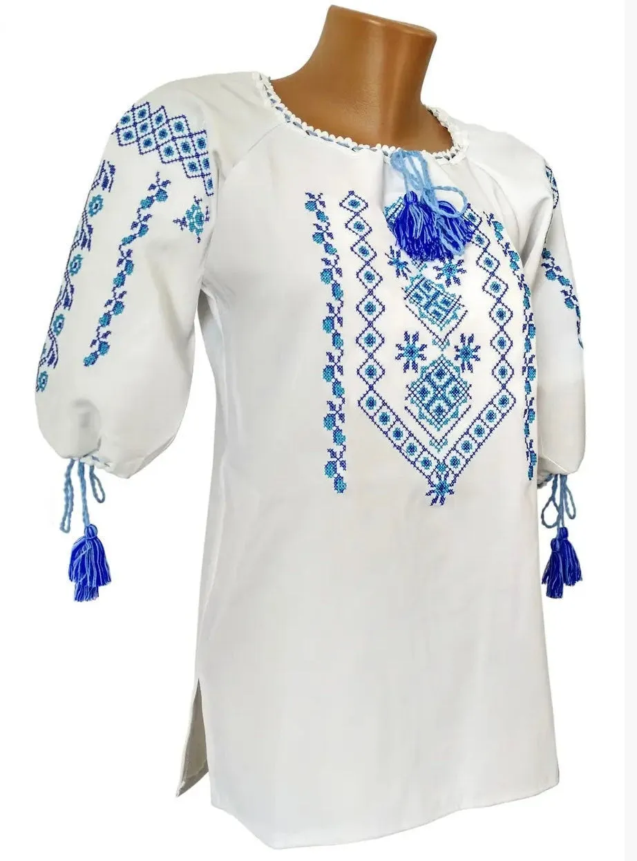 Ukrainian embroidered blouse Vyshyvanka for women