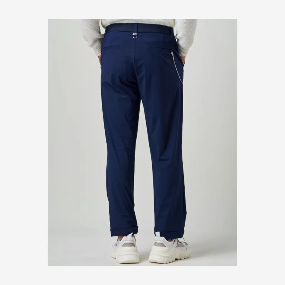 UNISEX COURAGE ROYAL BLUE PLEATED PANTS