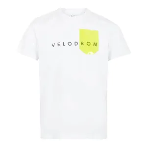 VELODROM Tshirt Pocket Collection - White/Yellow