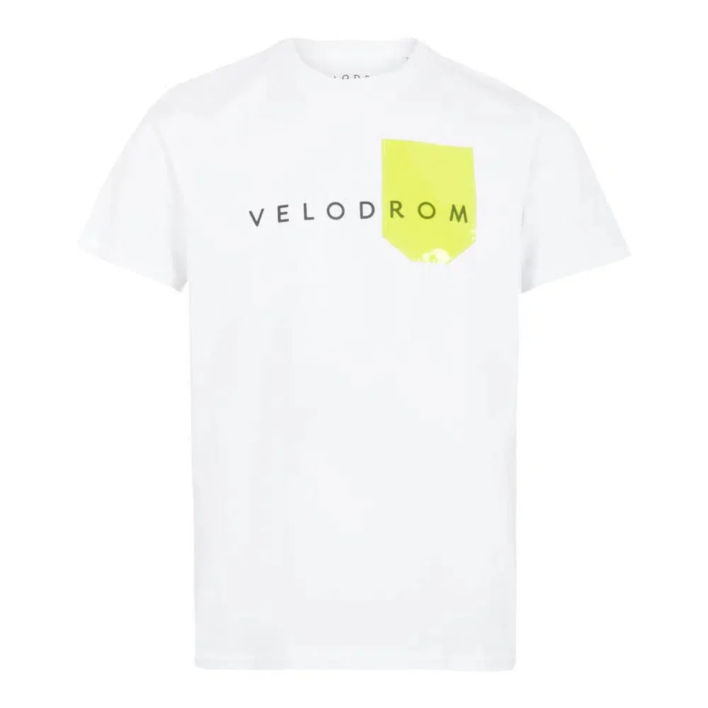 VELODROM Tshirt Pocket Collection - White/Yellow