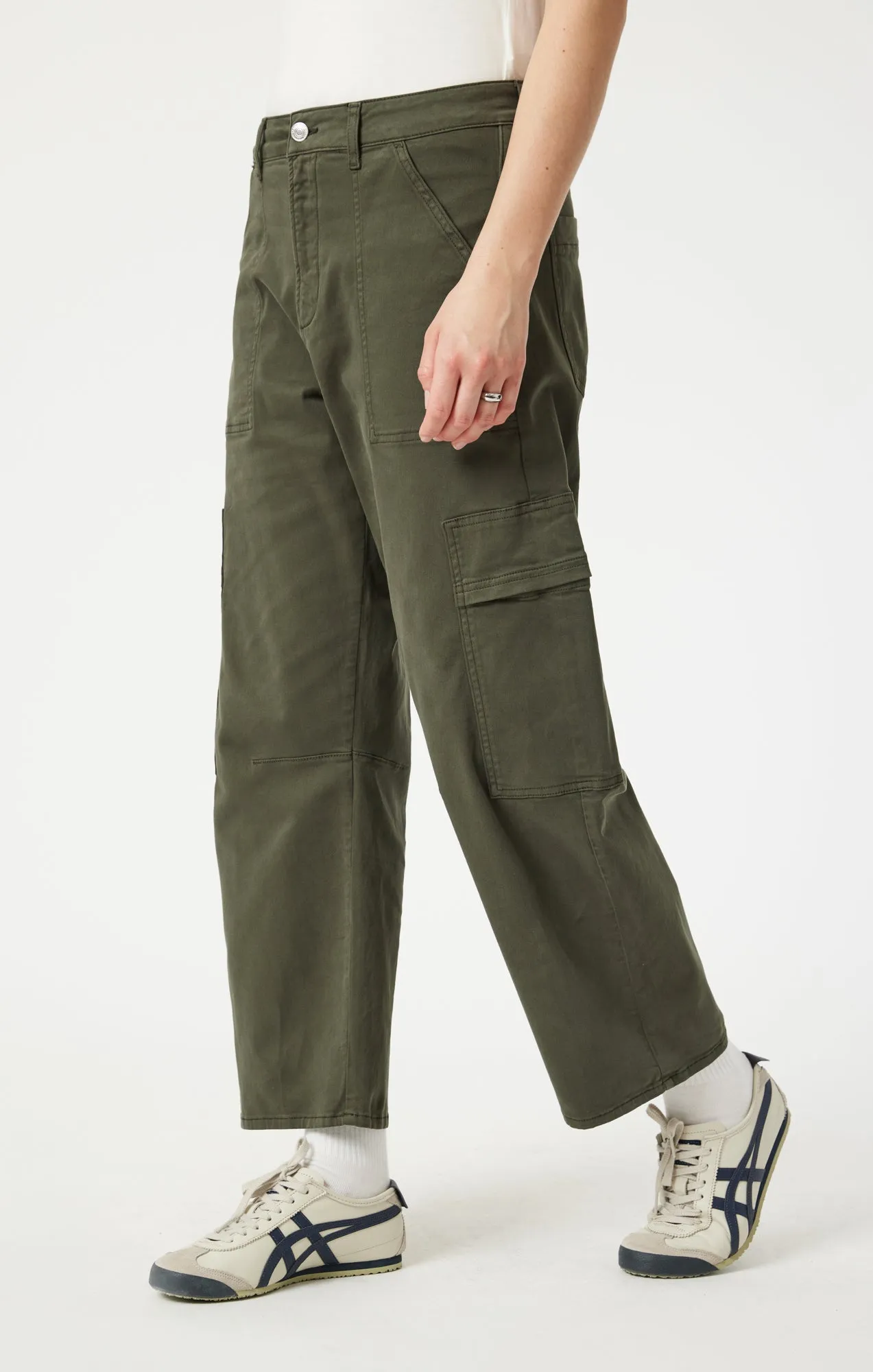 VINNIE BARREL CARGO IN IVY CASUAL TWILL