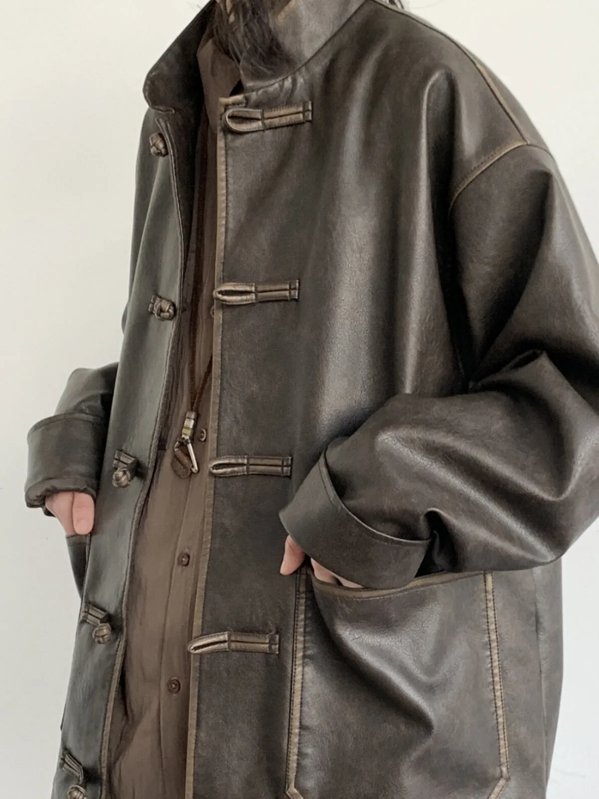 WLS Retro National Versatile Leather Jacket