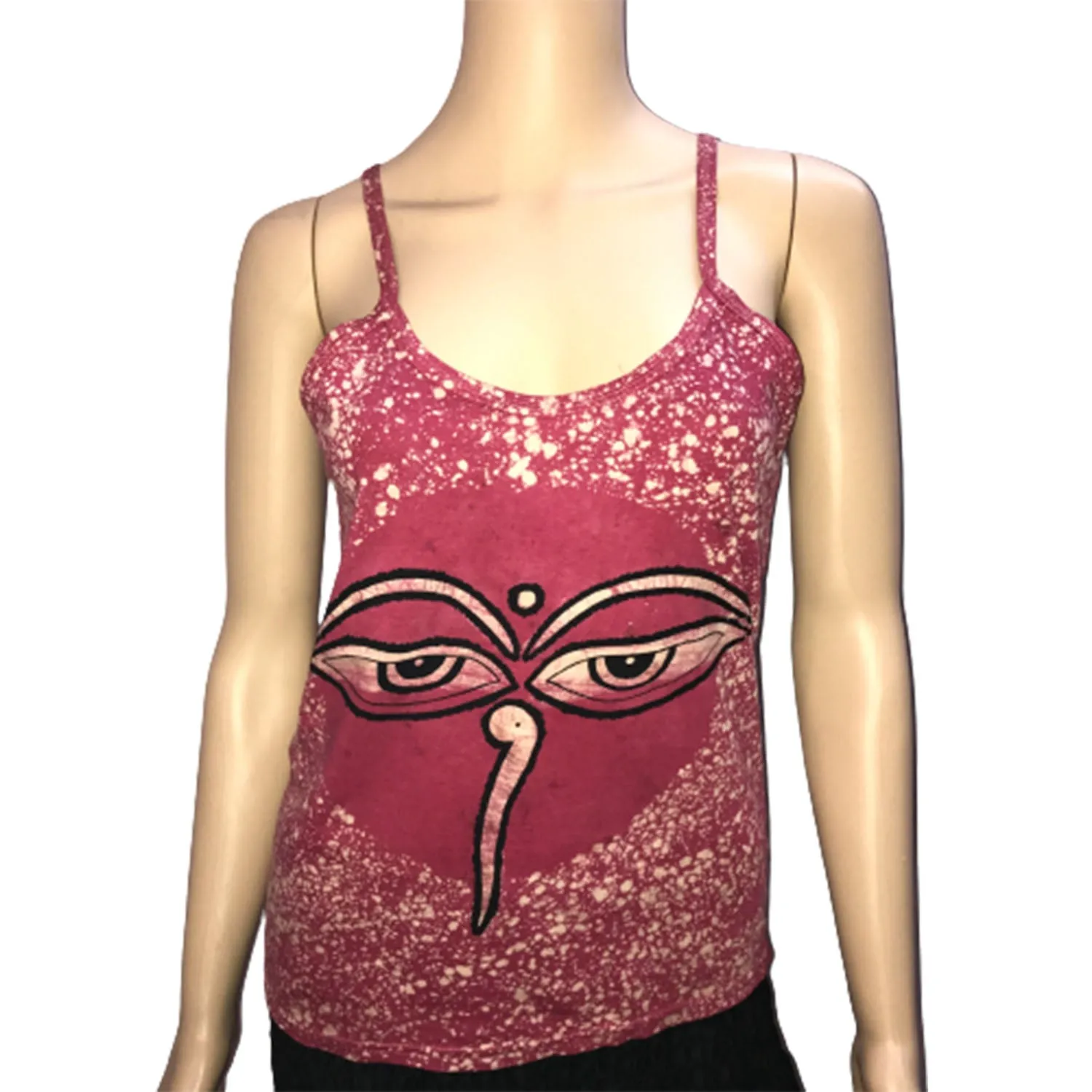 Womens Printed Solid Colour Vest Top