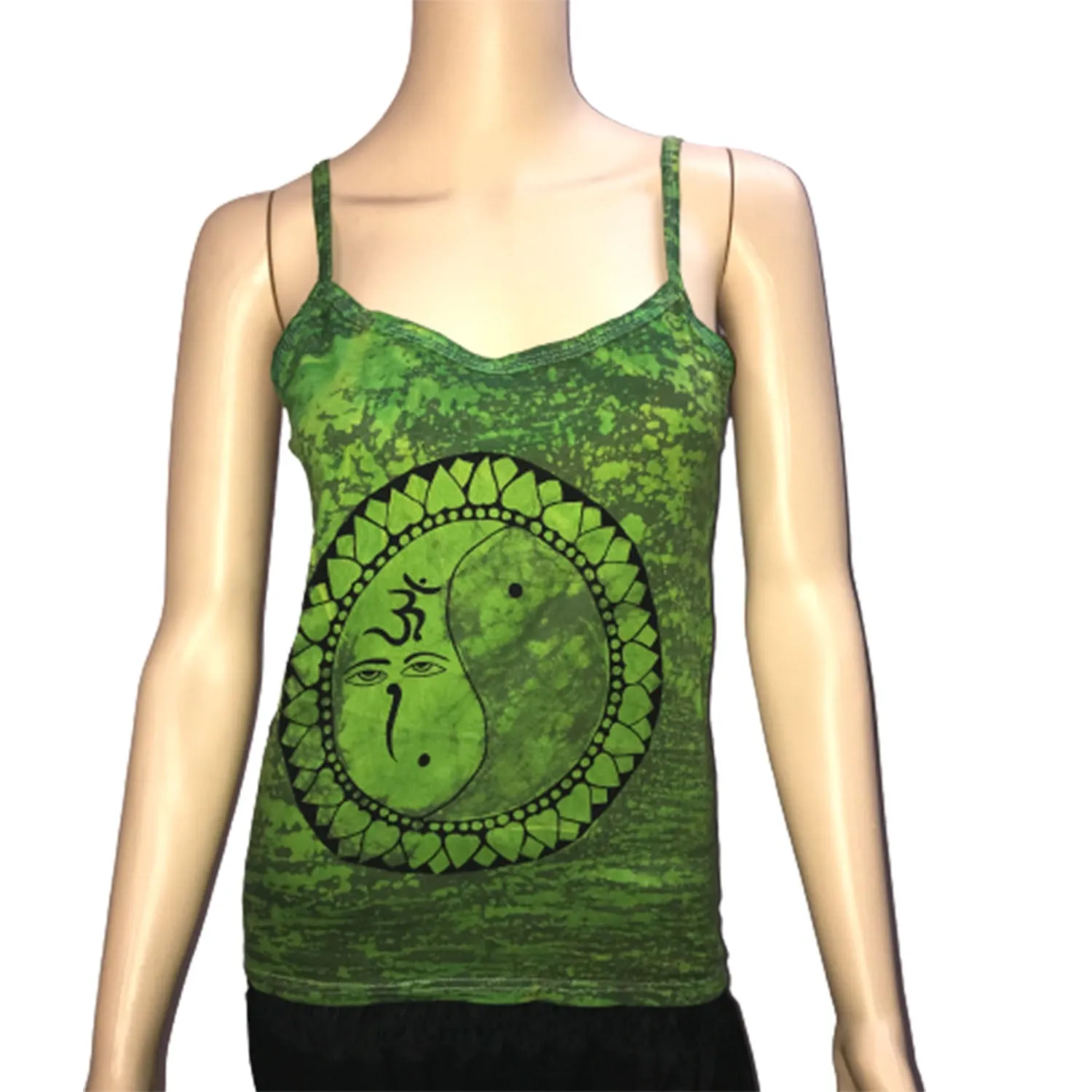 Womens Printed Solid Colour Vest Top